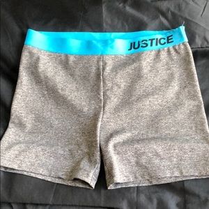 Justice Spandex Shorts